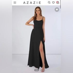 Black Formal Dress with Slit